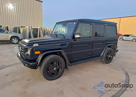 2010 Mercedes-Benz G 550 from USA, damaged, VIN WDCYC3HF1AX185473